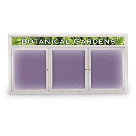 United Visual Products Open Faced Traditional Rounded Corkboard UV644ARC-WHITE-DBURGU